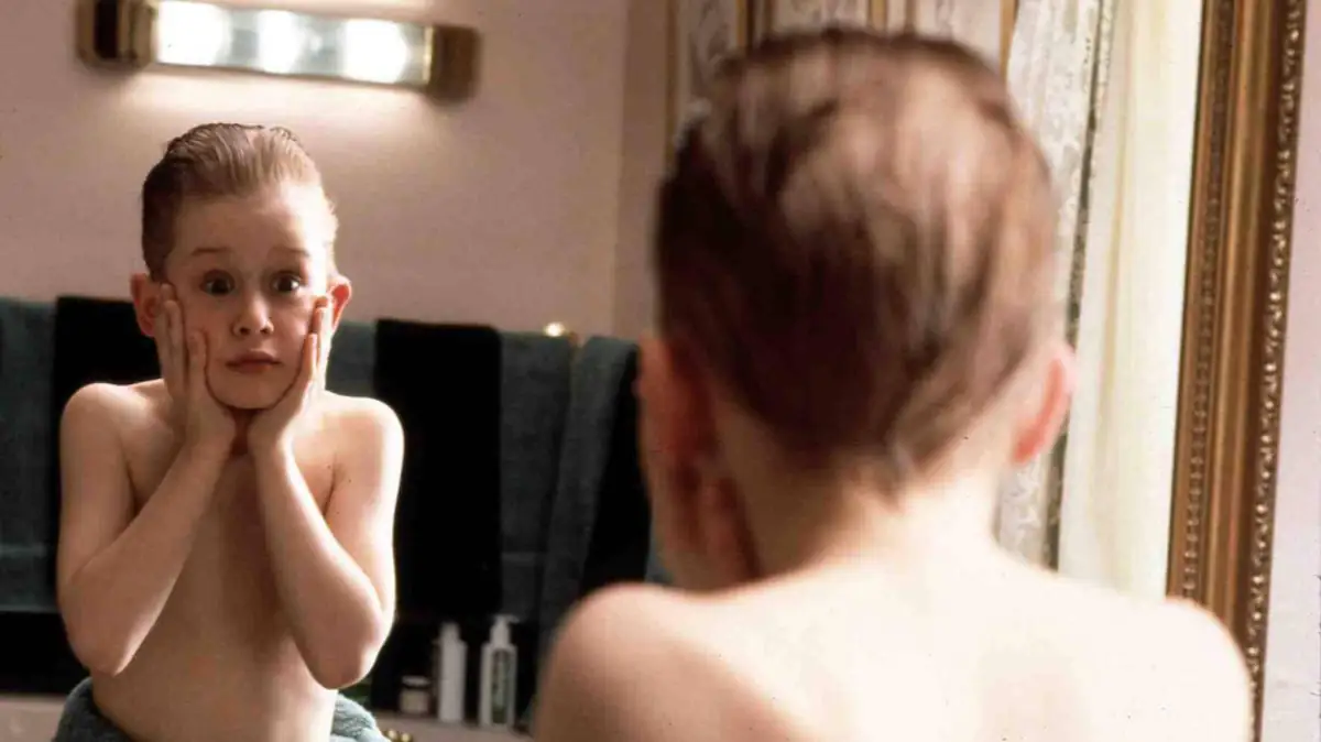 Macaulay Culkin in „Kevin – Allein zu Haus“