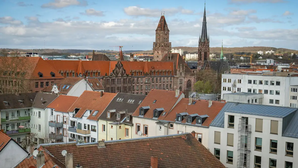 Panorama von Saarbrücken, der „Single-Hauptstadt Deutschlands 2026“