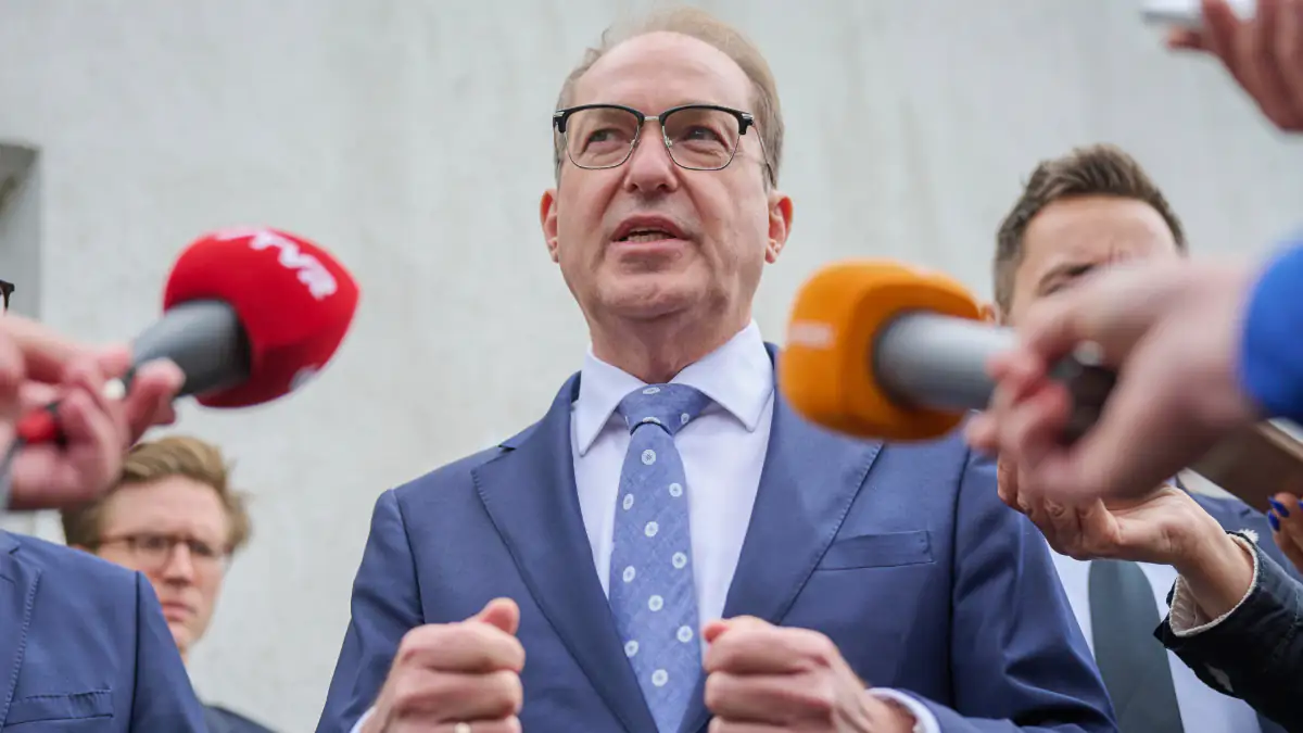 Alexander Dobrindt bei einem Interview