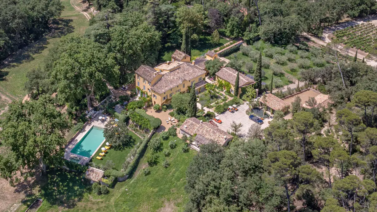 Das Haus von George und Amal Clooney in der Provence
