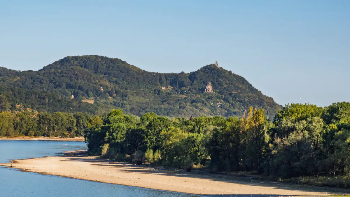 Der Drachenfels bei Bonn