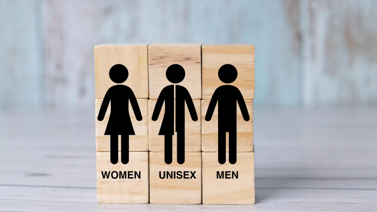 Symbole für verschiedene Toiletten