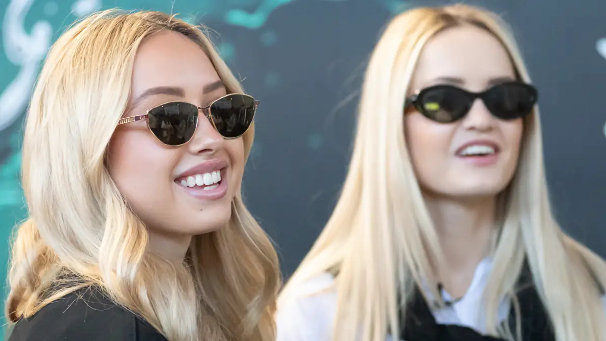 Die Geissens: Davina und Shania mit Sonnenbrille