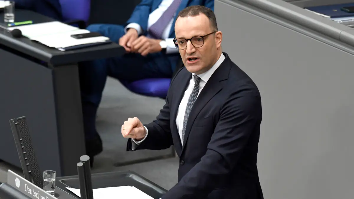 Jens Spahn im Bundestag
