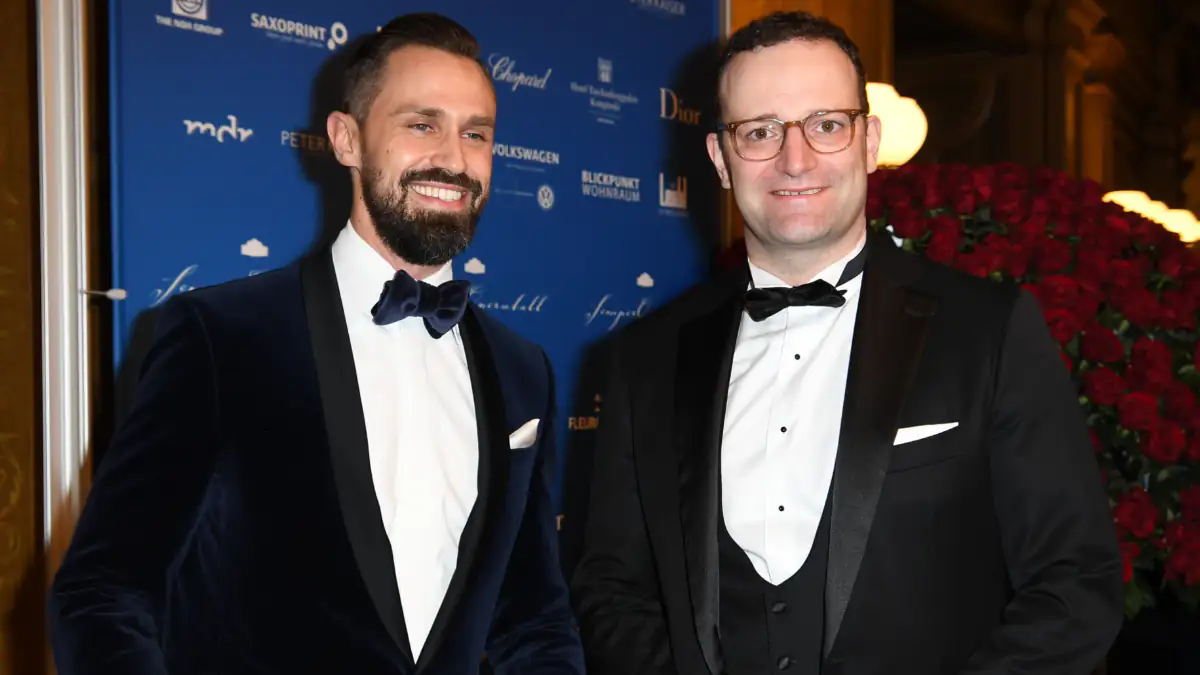 Jens Spahn und sein Ehemann Daniel Funke