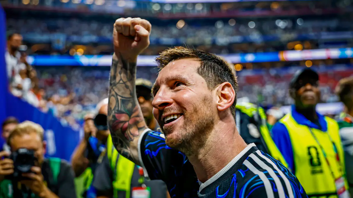 Lionel Messi nach dem Spiel gegen England bei der WM 2026