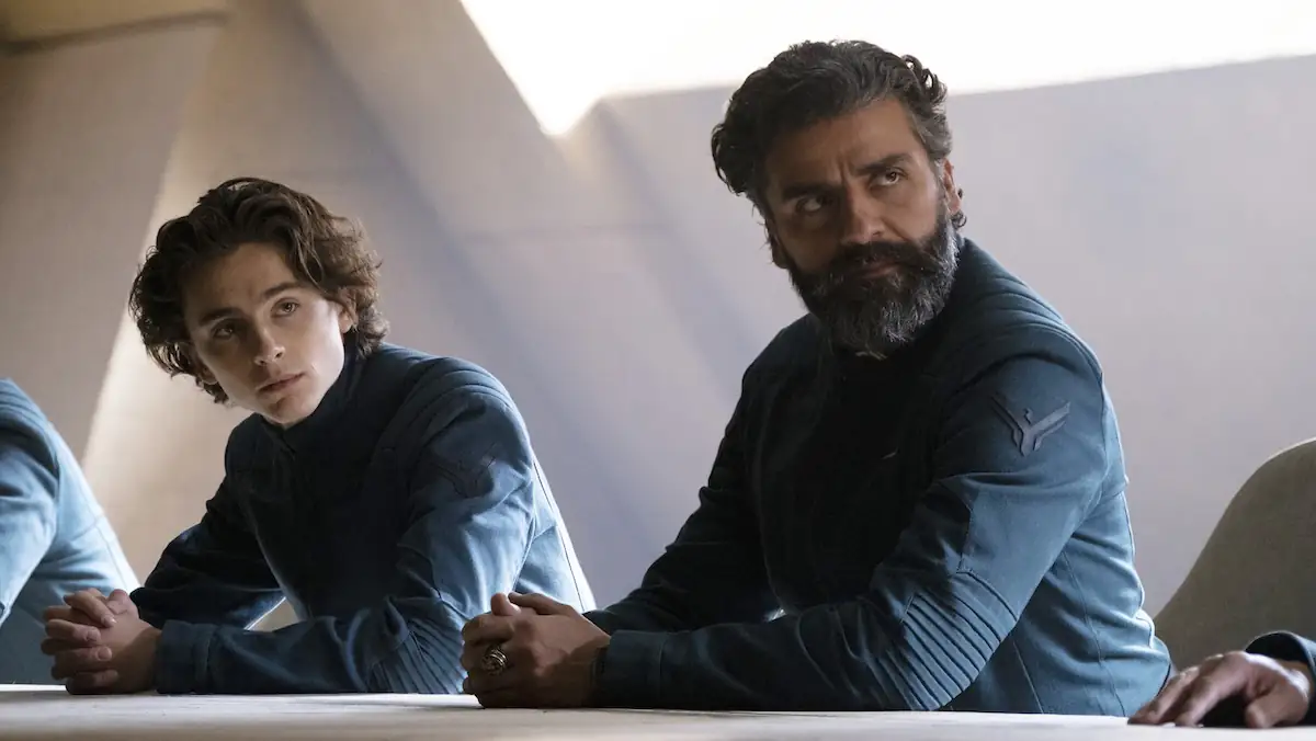 Timothée Chalamet und Oscar Isaac in „Dune“
