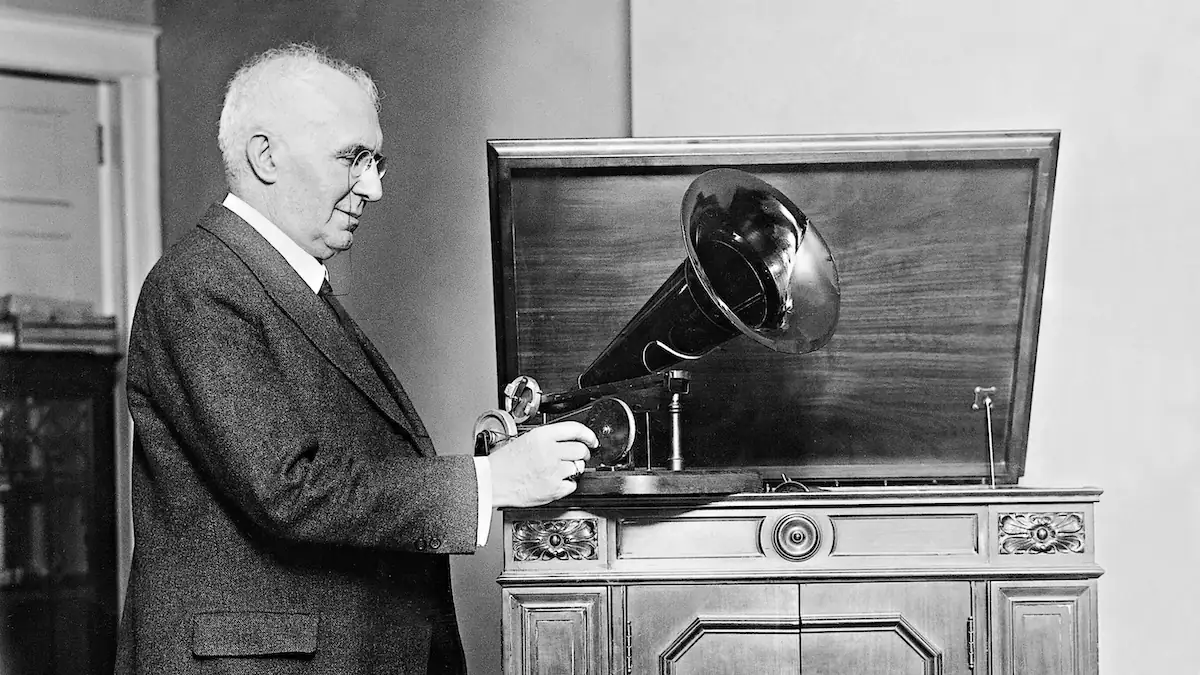 Emil Berliner, der Erfinder Schallplatte