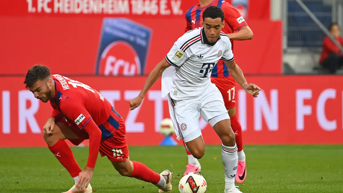 Jamal Musiala auf dem Platz
