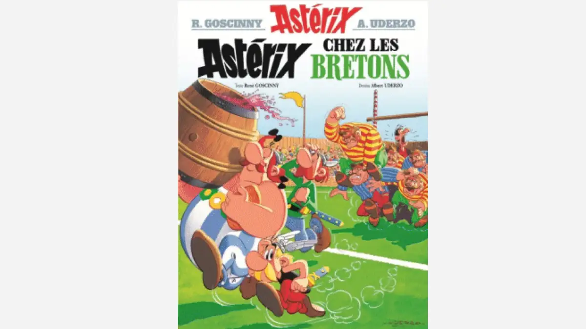 Das Cover des Comics „Asterix bei den Briten“