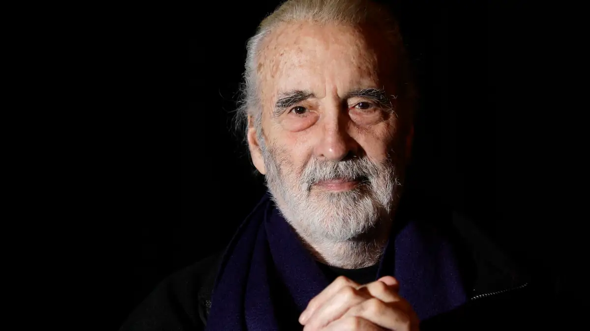 Schauspieler Christopher Lee hat die meisten Filmtode