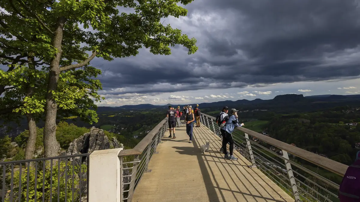 Aussichtsplattform Sächsische Schweiz