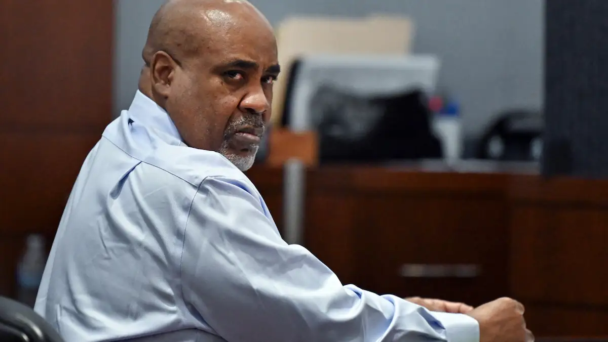 Duane Davis beim Prozess wegen Tupac Shakur