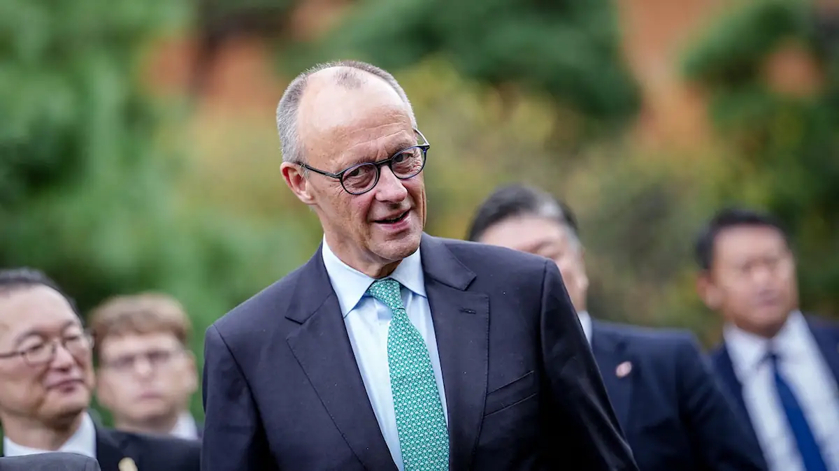 „Gen Z regelt“ Brandbrief an Merz: Friedrich Merz im Oktober 2026