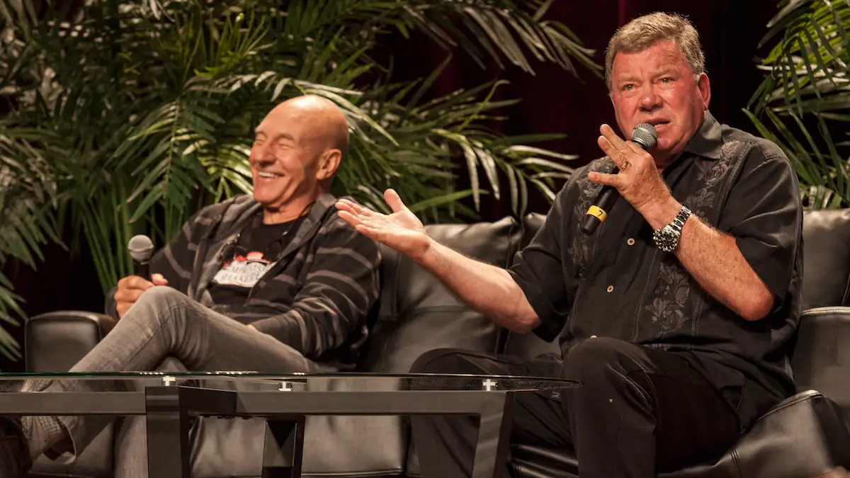 Patrick Stewart und William Shatner