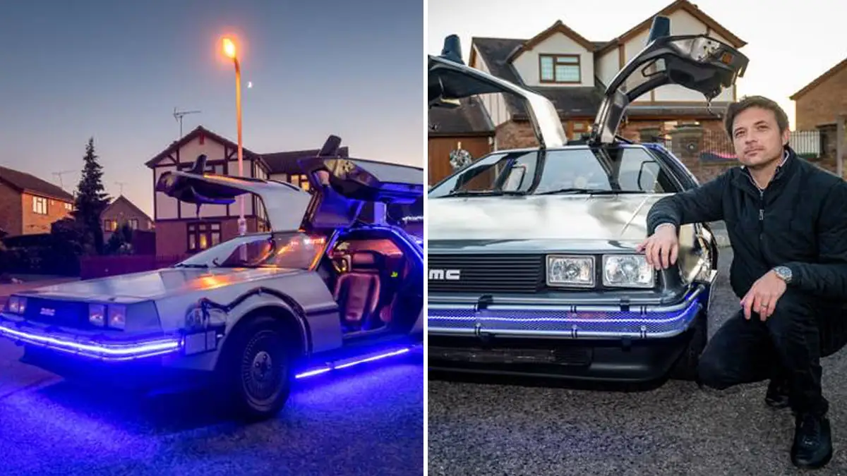DMC DeLorean: Mann baut das Auto aus "Zurück in die Zukunft" nach