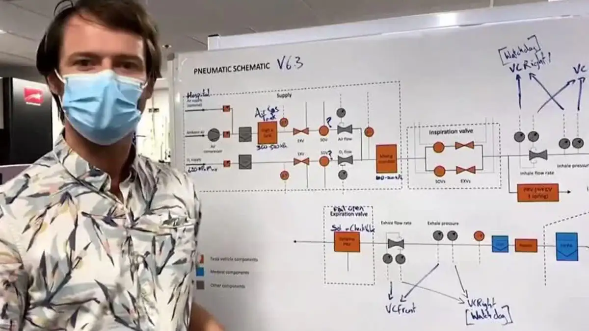 Tesla: Beatmungsgerät für Corona-Patienten vorgestellt