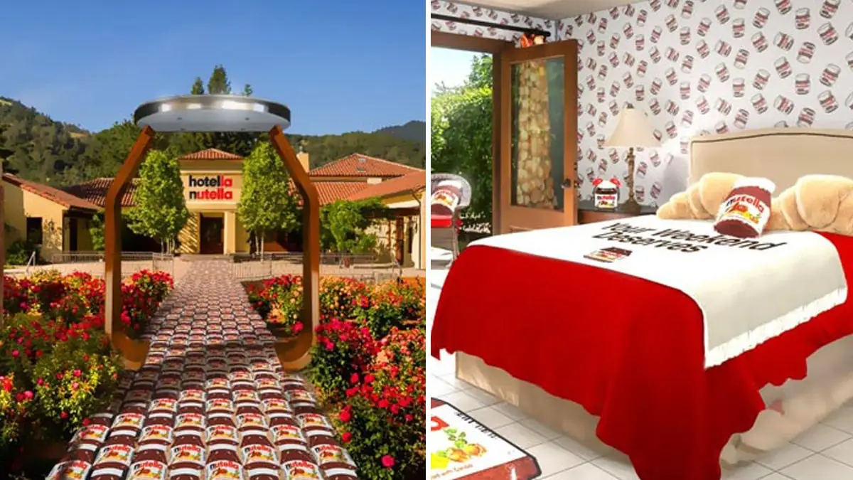 Nutella-Hotel eröffnet in Kalifornien