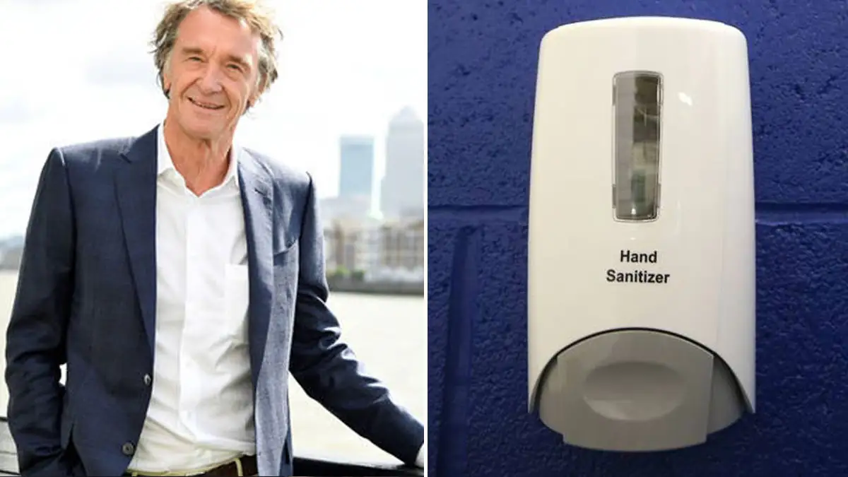Jim Ratcliffe: Britischer Milliardär baut zwei Fabriken zur Herstellung von Handdesinfektionsmittel