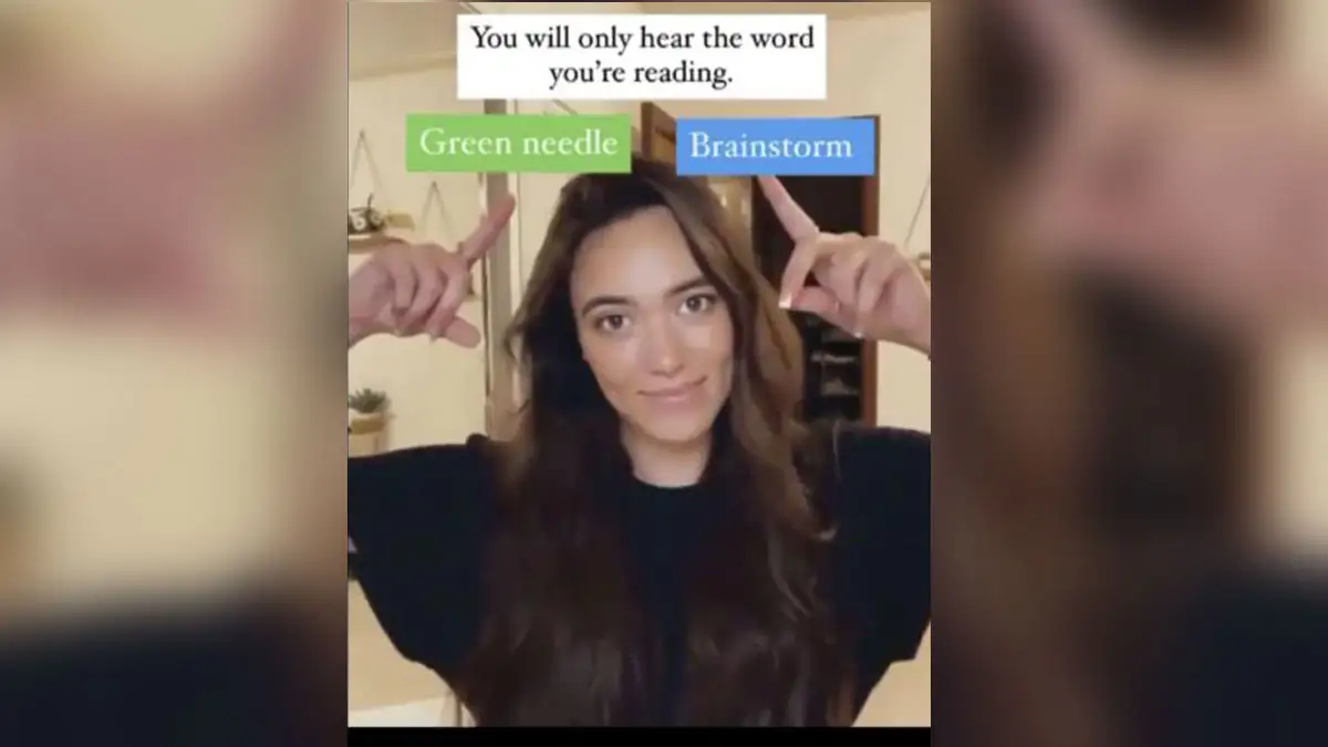 „Green Needle“ oder „Brainstorm“? Video sorgt für Verwirrung