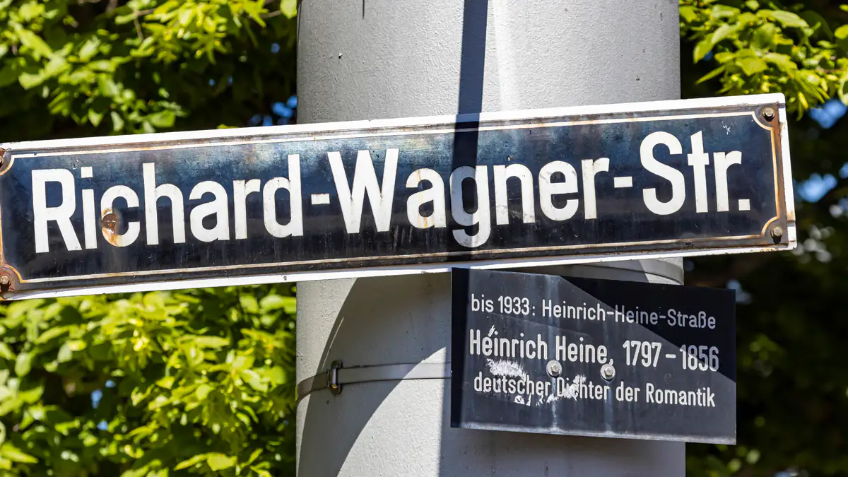 Richard Wagner und Martin Luther: Straßennamen sollen verboten werden