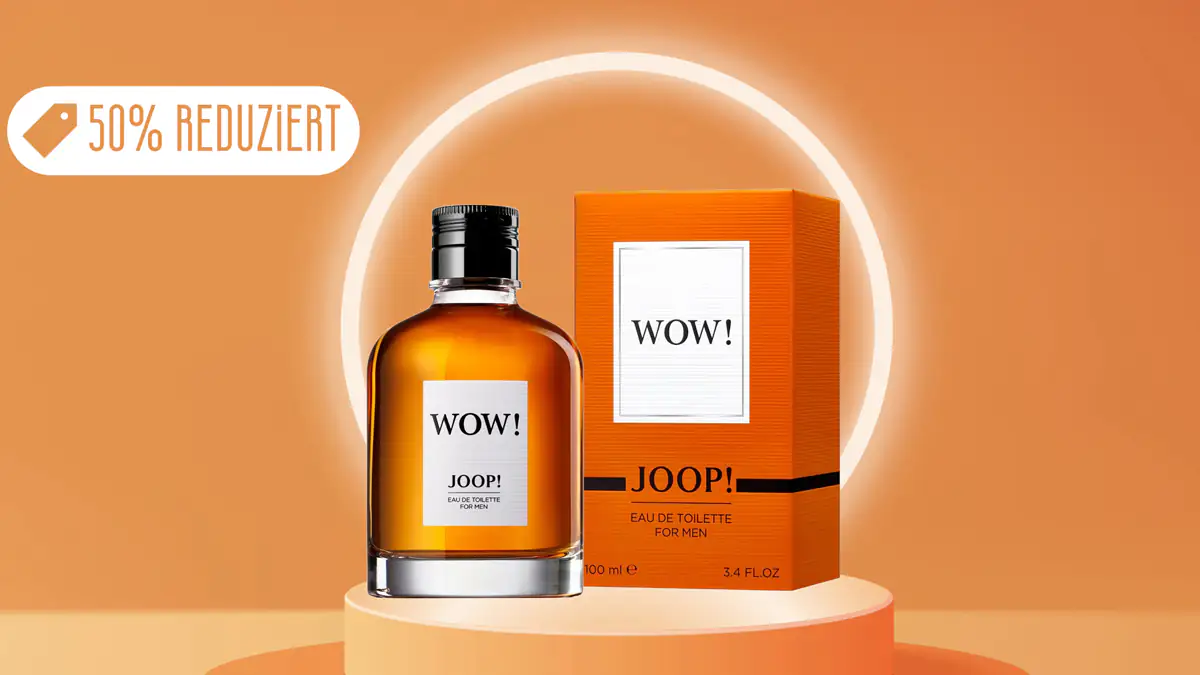 Zum halben Preis: Intensiver Herrenduft von Joop sorgt für Begeisterung