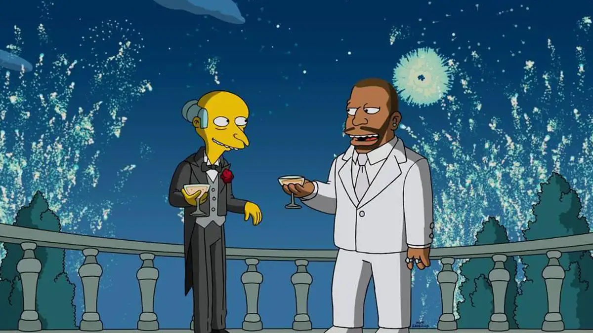 „Die Simpsons“ prophezeiten P. Diddys White Partys: Episode aus 2017 geht viral