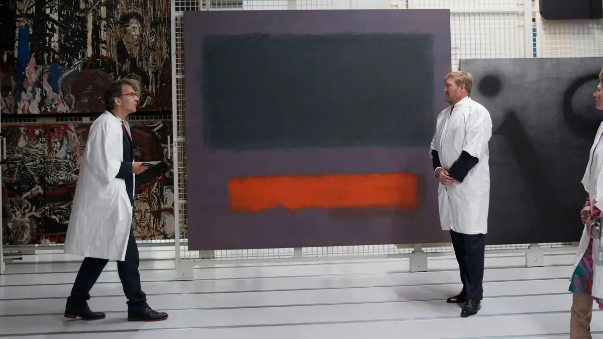 Mark Rothko: Kind beschädigt berühmtes Gemälde im Wert von 50 Millionen Euro