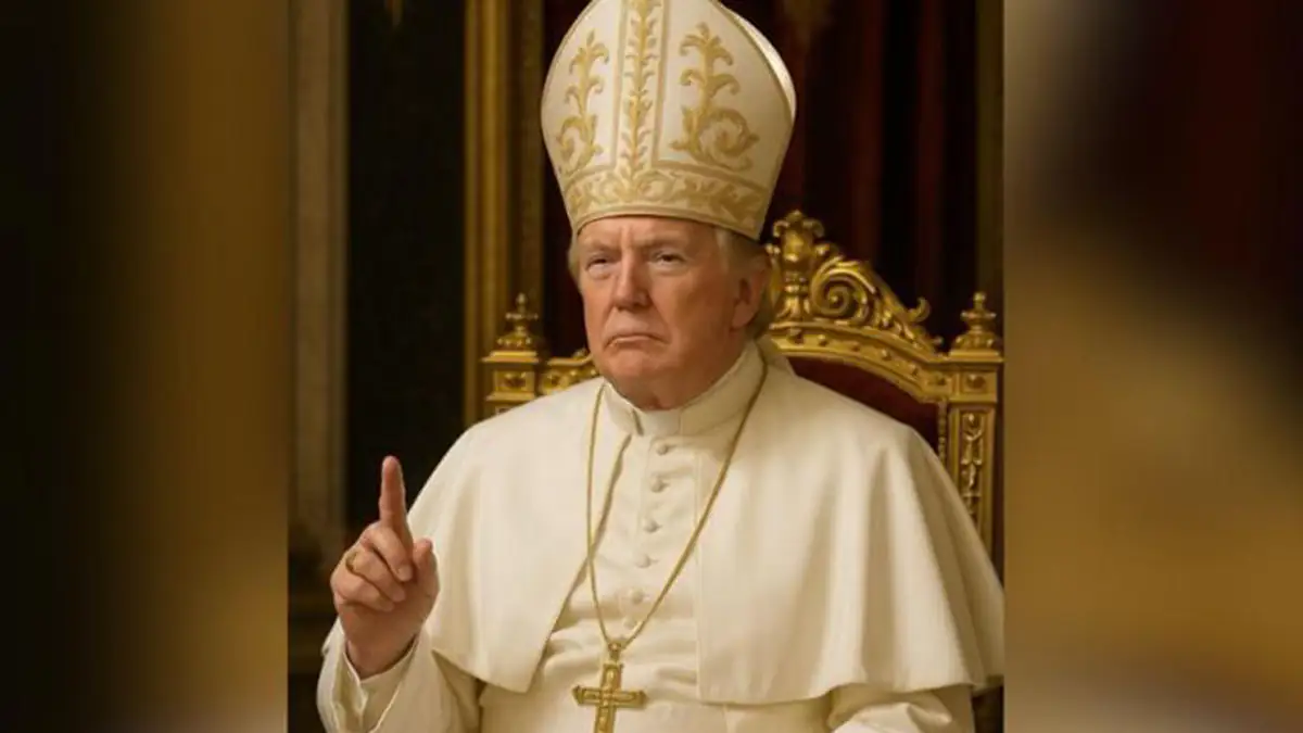 Donald Trump sorgt mit KI-Bild als Papst für Ärger: Bischof fordert Entschuldigung