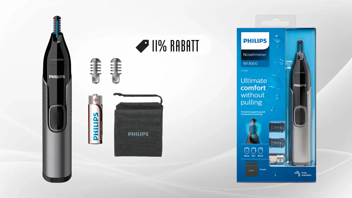 Nasenhaartrimmer zum Sonderpreis: Amazon überzeugt mit Vatertagsgeschenk von Philips
