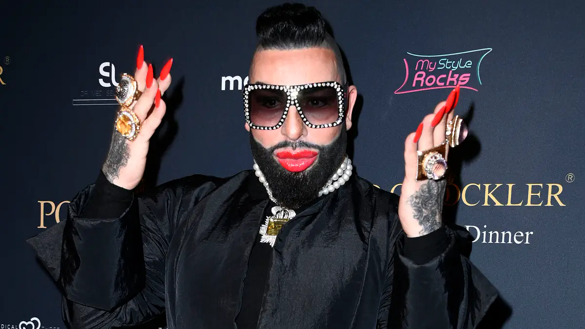 Harald Glööckler früher: So sah der Designer vor seinen Beauty-OPs aus