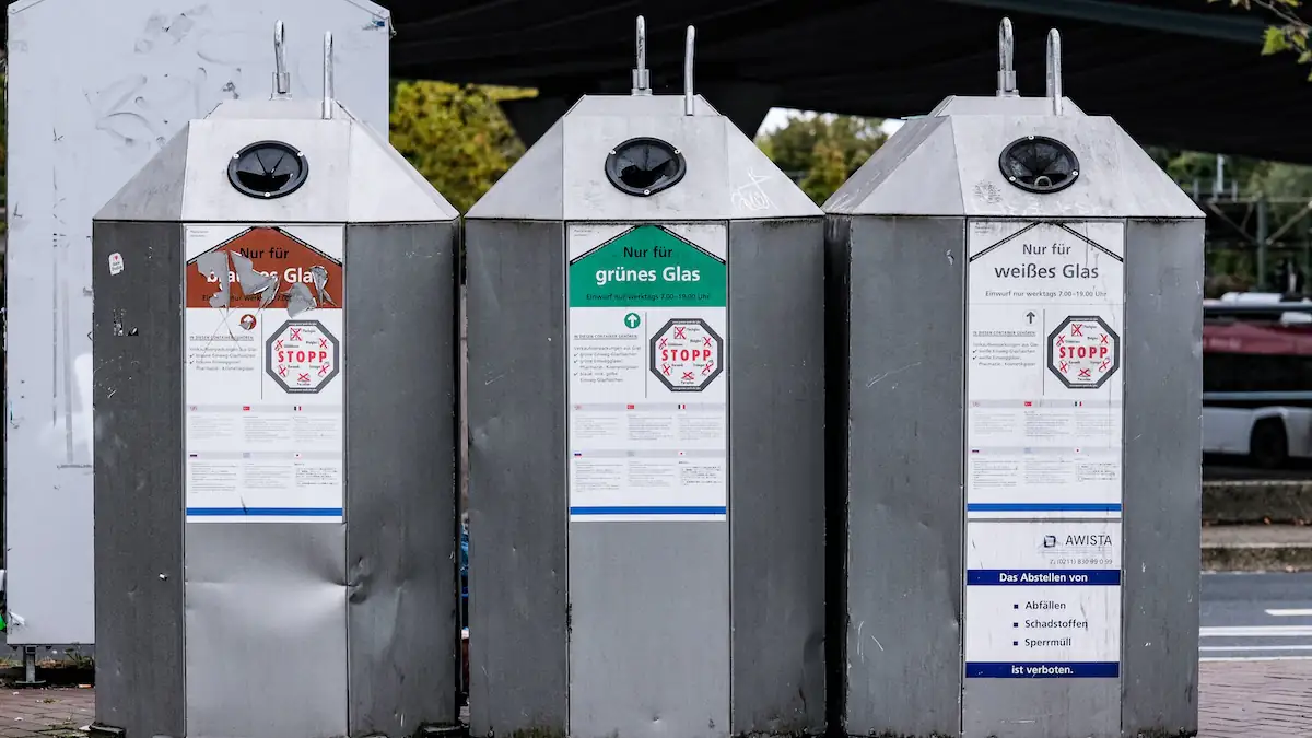 Blaues Glas: In welchen Container gehört es wirklich?