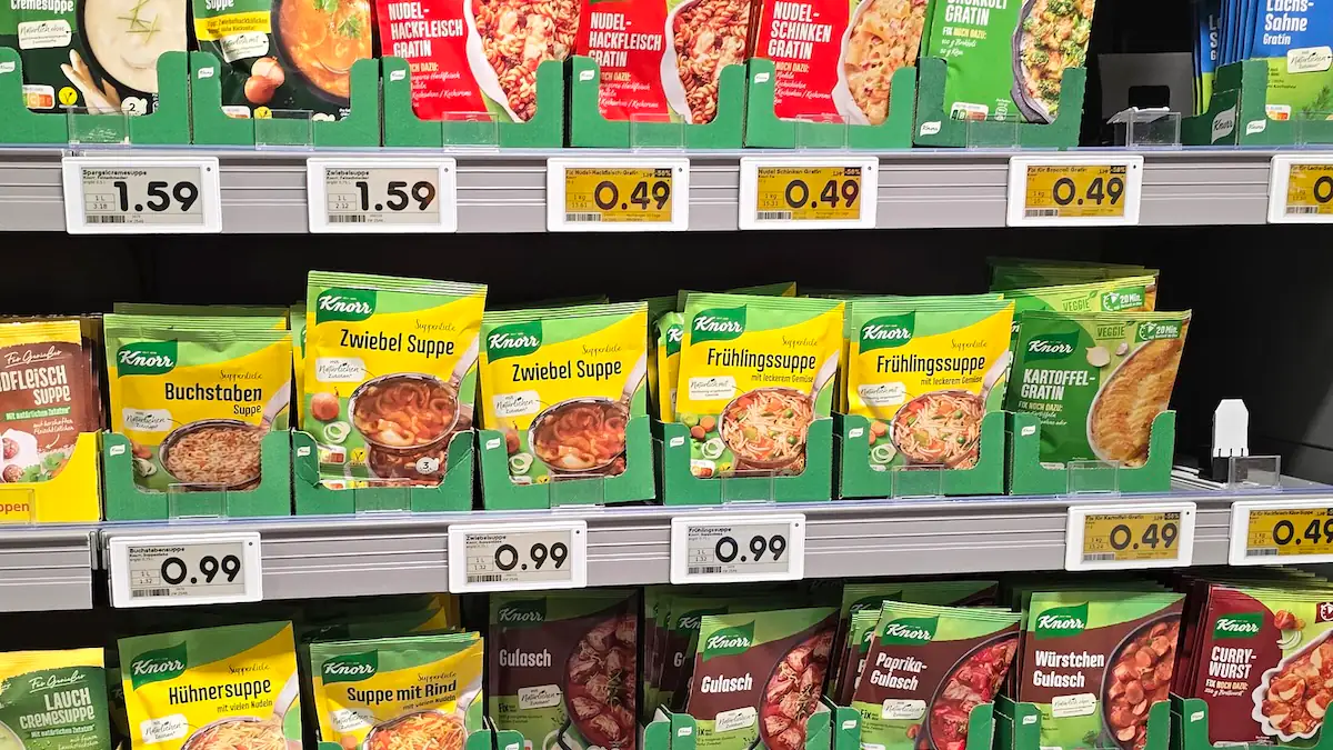 Großer Rückruf: Gummi- und Metallteile in mehreren Knorr-Produkten gefunden