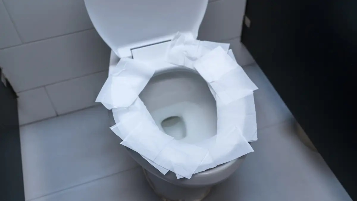 Warum Toilettenpapier auf der Klobrille keine gute Idee ist