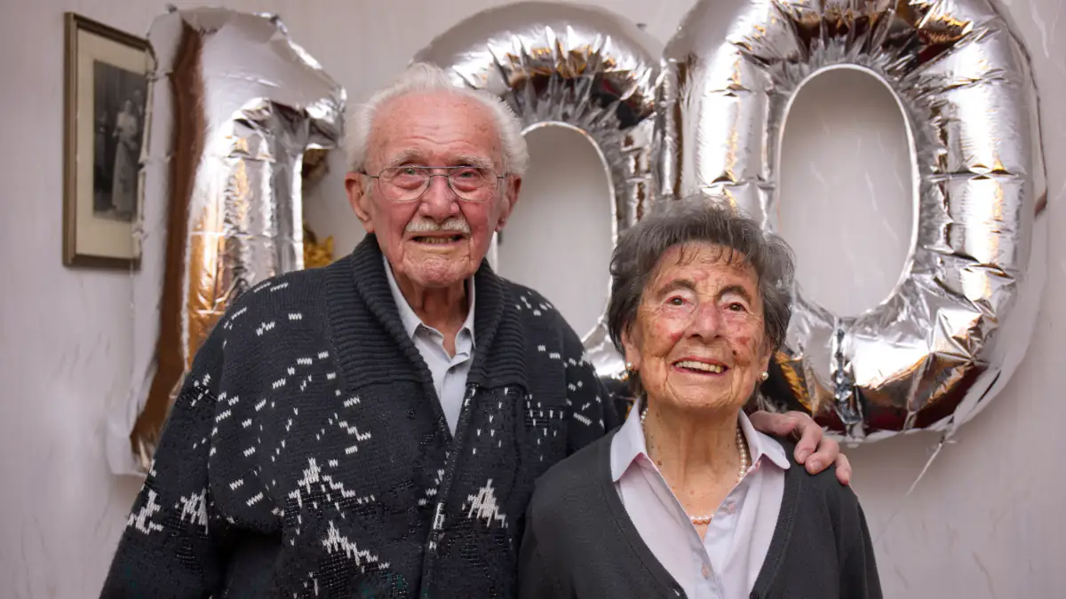 Ehepaar wird 100 Jahre alt: Das ist ihr Geheimnis für ein langes Leben