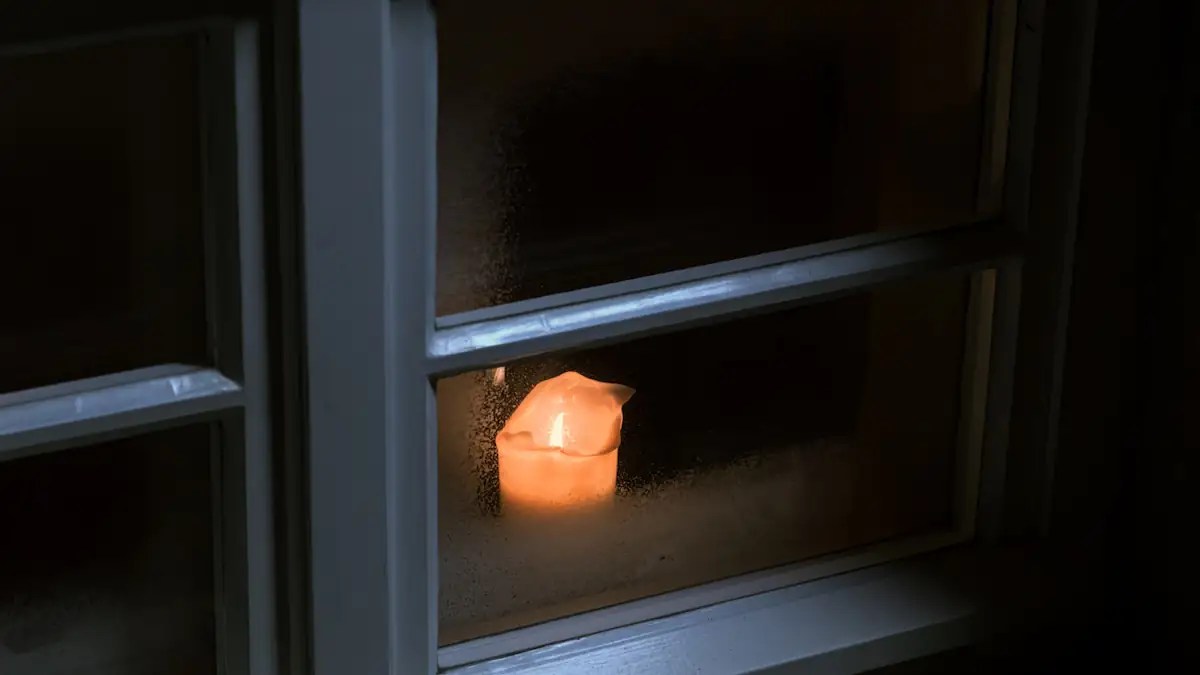 Einfacher Kerzentest an der Fensterscheibe kann eine Menge Geld sparen