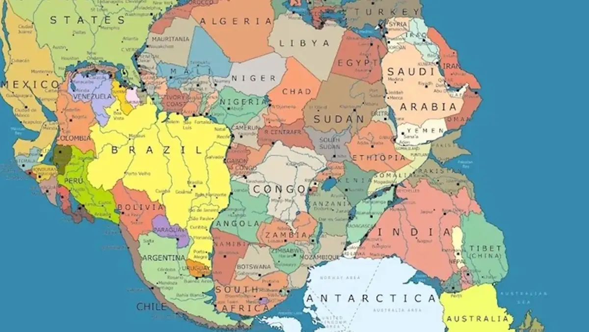 Früher gab es nur den Pangaea-Kontinent: Weltkarte zeigt, welche Länder Nachbarn waren