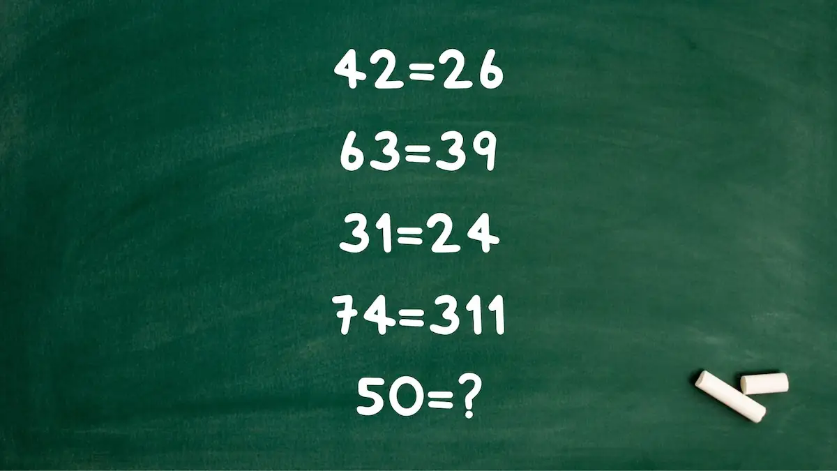 Welche Zahl wird gesucht? Nur wenige können das Rätsel direkt lösen