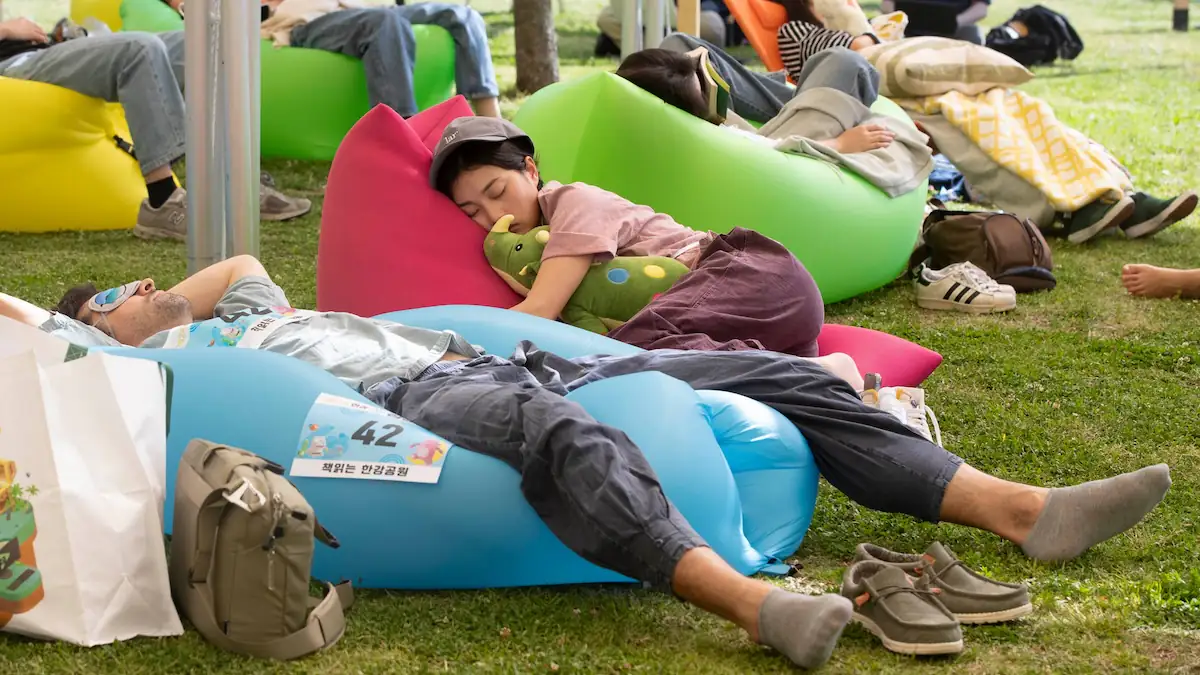 „Power Nap Contest“: Schlafwettbewerb in Südkorea hat einen traurigen Grund