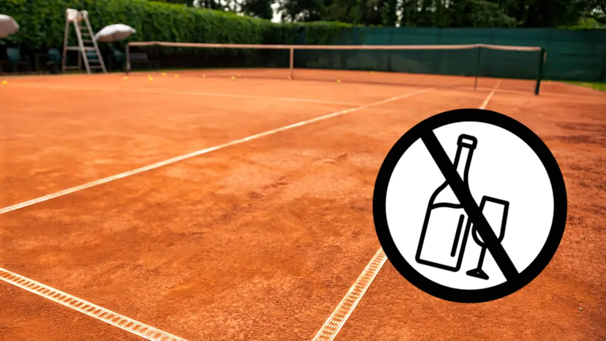 Weil sie keinen Alkohol ausschenken wollen: Tennisverein schmeißt Pächter raus