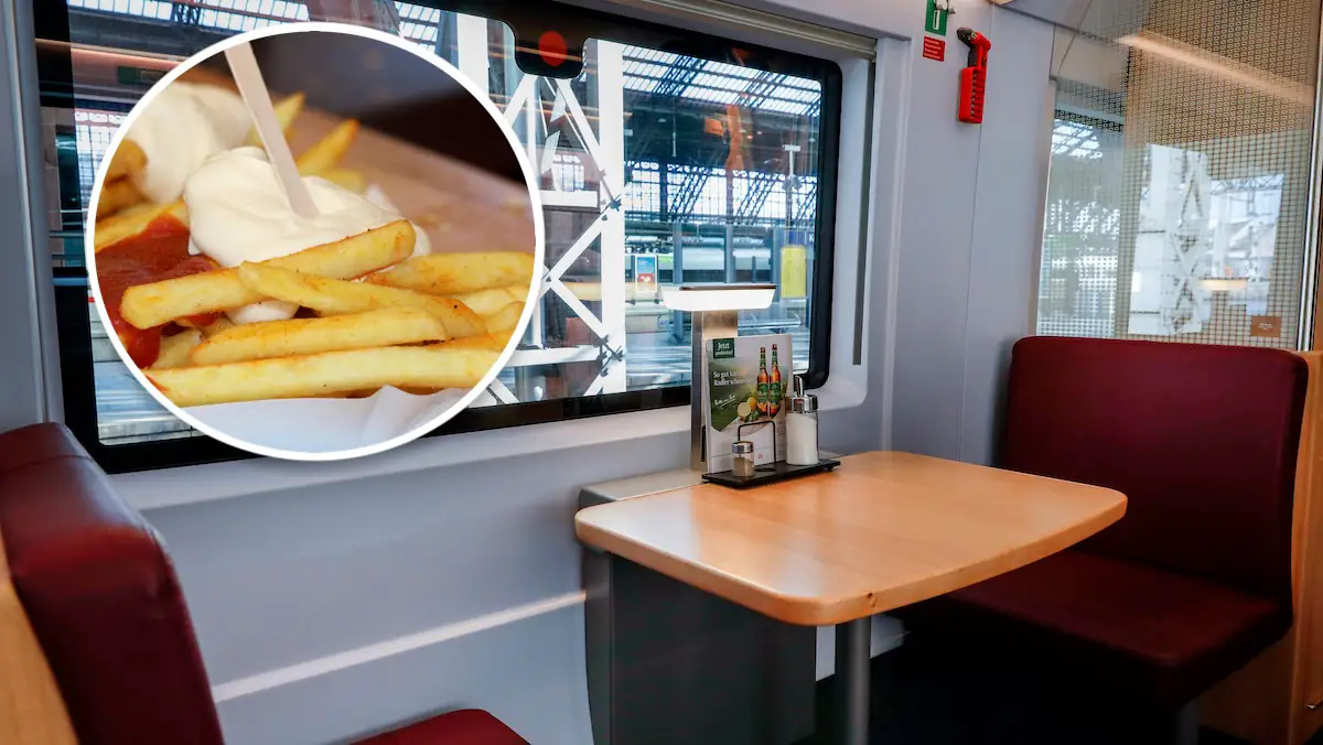 Keine Pommes mehr bei der Deutschen Bahn