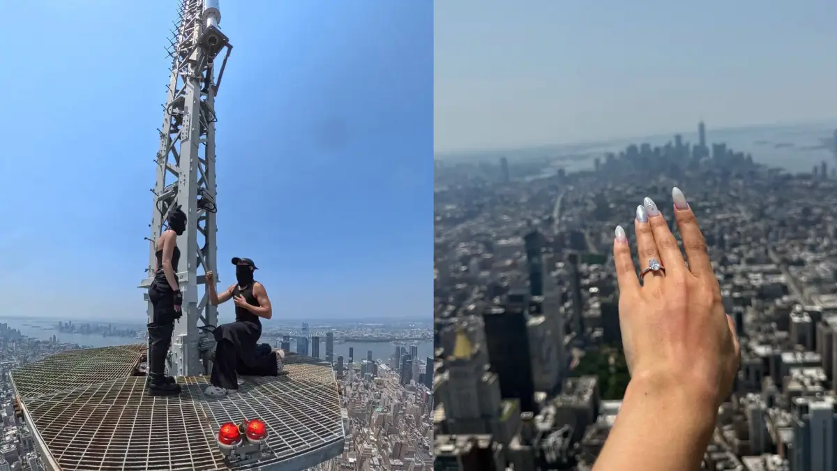 Nach Heiratsantrag auf dem Empire State Building: Netflix-Stars verhaftet