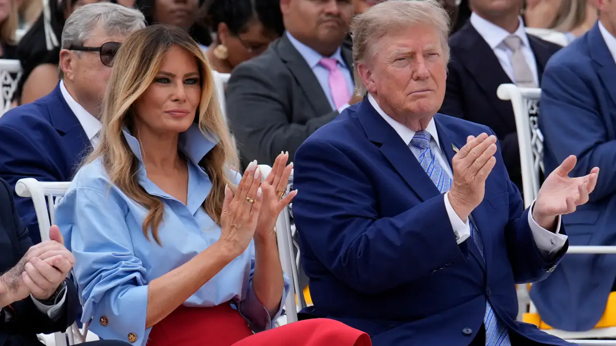 Nach Gerüchten über Trumps Assistentin: Melania setzt Statement