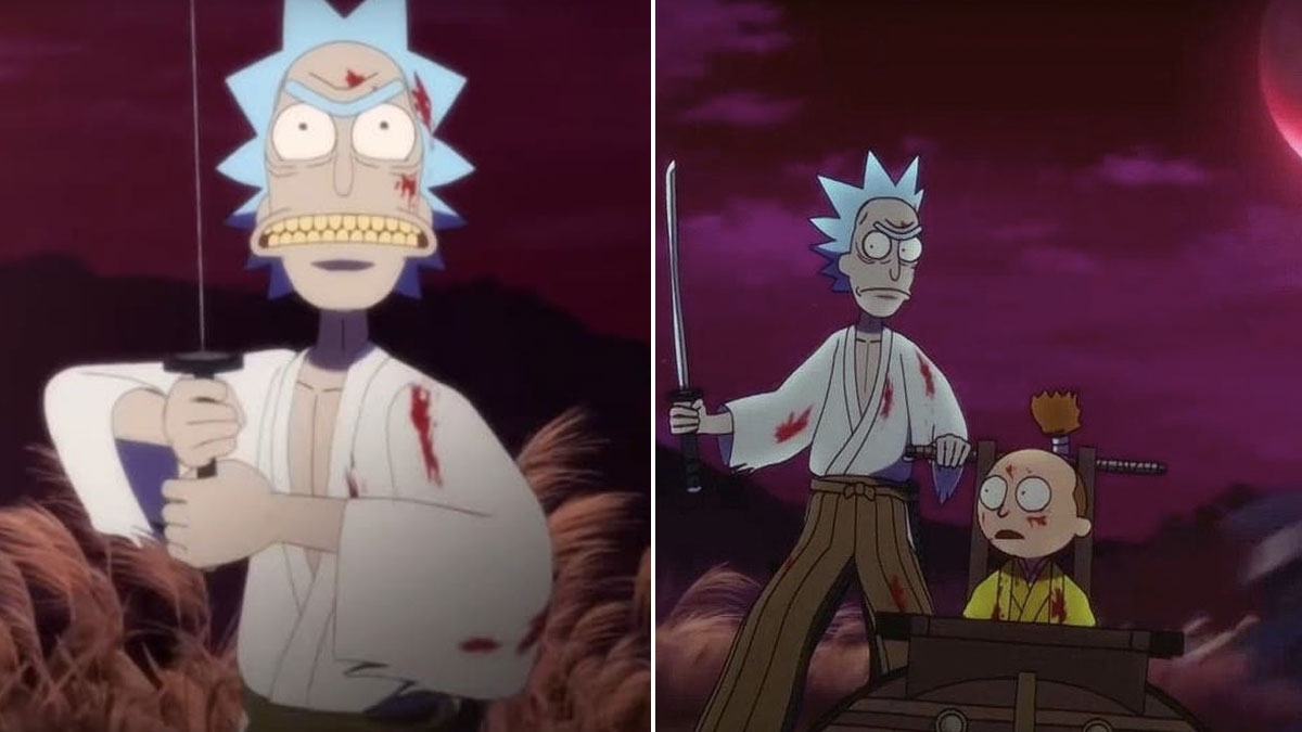 Rick & Morty: Anime-Kurzfilm „Samurai & Shogun“ veröffentlicht
