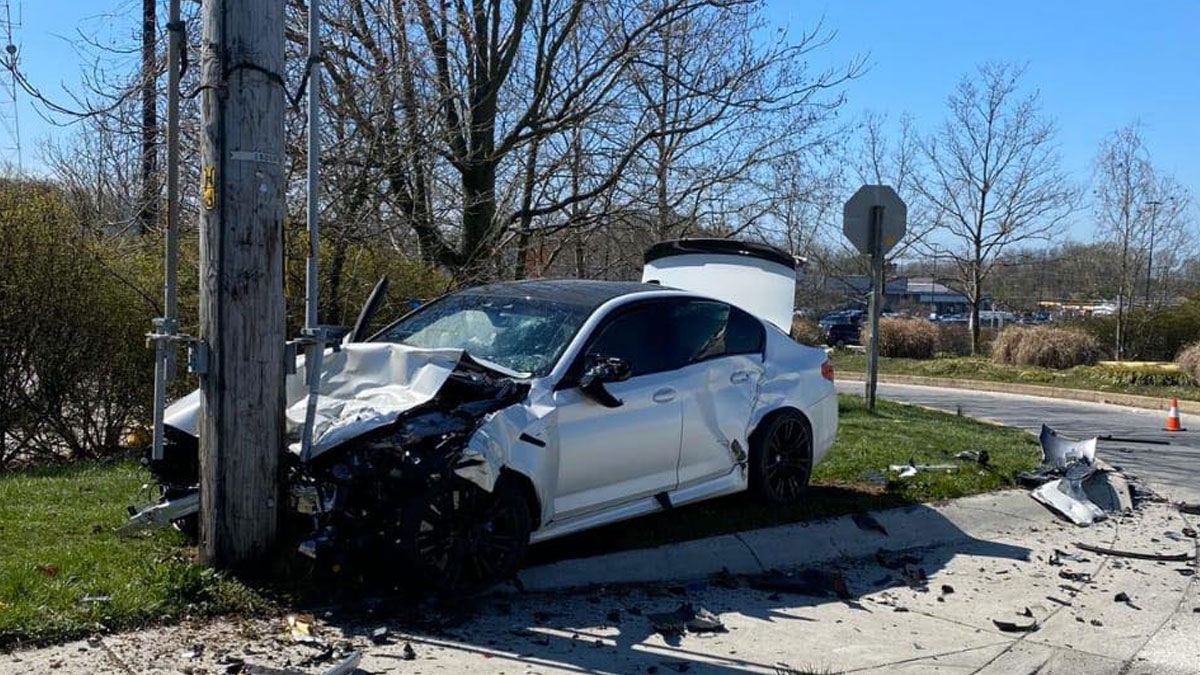 BMW M5: Nach nur elf Kilometern Totalschaden
