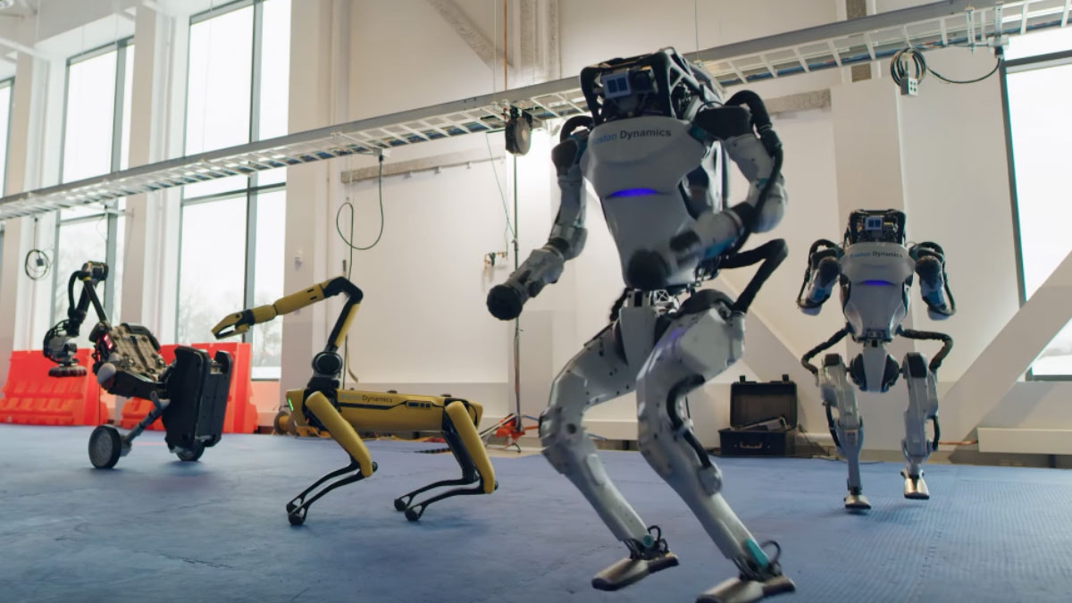 Boston Dynamics: Roboter tanzen zu „Do You Love Me?“