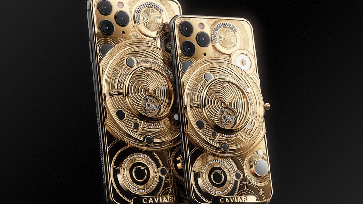 Caviar: iPhone mit einem halben Kilogramm Gold und 137 Diamanten für 70.000 Dollar