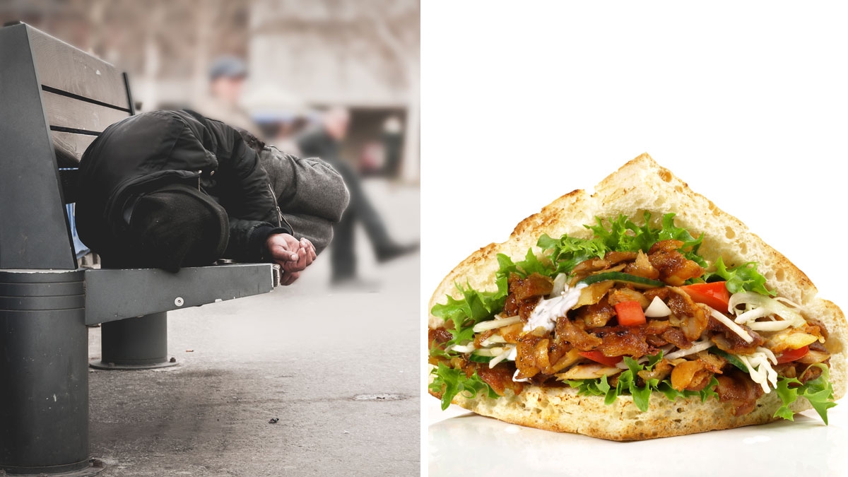 Koblenz: Imbiss verschenkt jeden Donnerstag Döner und Pizza an Obdachlose