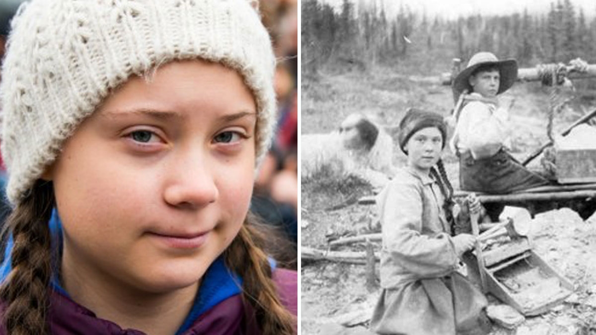 Greta Thunberg: Altes Foto sorgt für Verschwörungstheorien