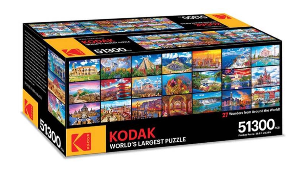 Kodak: Das größte Puzzle der Welt mit 51.300 Teilen